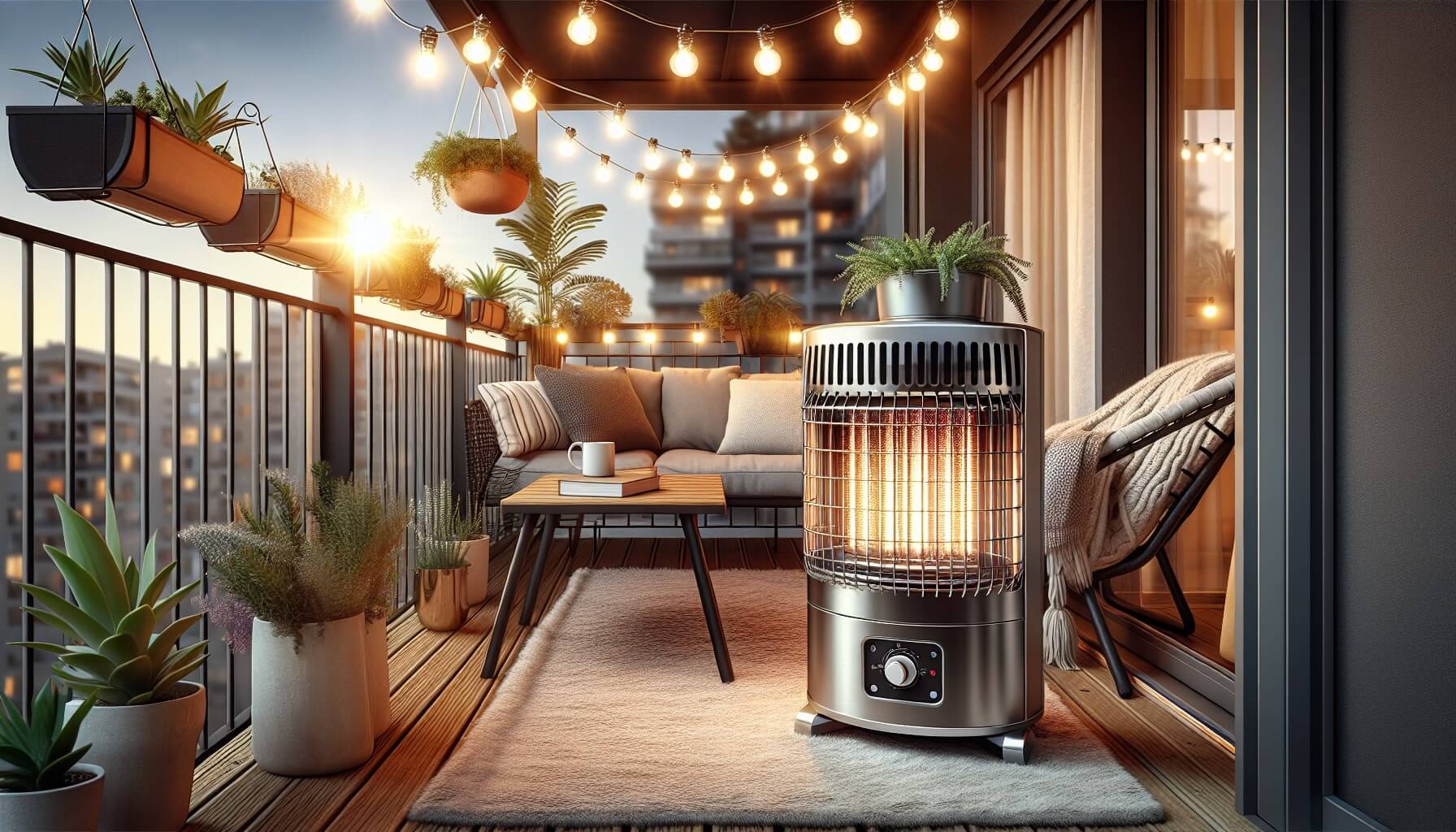 Outdoor Heating Options for Apartment Balconies