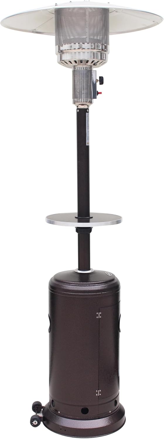 AZ Patio Heaters HLDS01-WCGT 48,000 BTU Propane Patio Heater in Hammered Bronze